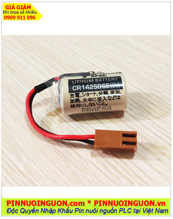 Pin FDK CR14250SE _Pin CR14250SE; Pin nuôi nguồn PLC FDK CR14250SE 1/2AA 850mAh Made in Japan